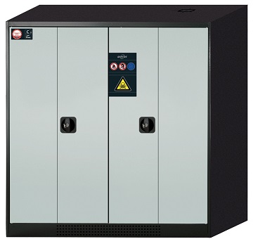 Szafa na chemikalia CS-PHOENIX o szerokości 105 cm i wysokości 110 cm - 3