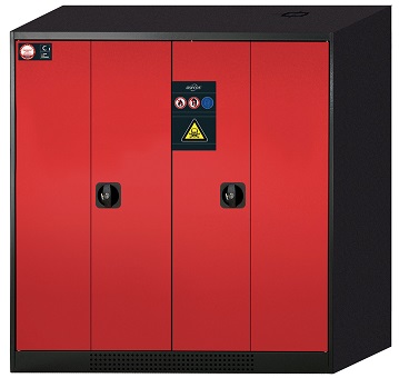 Szafa na chemikalia CS-PHOENIX o szerokości 105 cm i wysokości 110 cm - 4