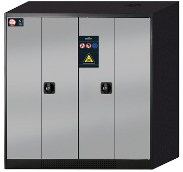 Szafa na chemikalia CS-PHOENIX o szerokości 105 cm i wysokości 110 cm - 7