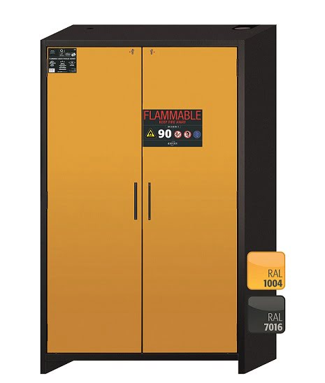 Szafa ognioodporna Q-CLASSIC-90 TRIPLE CERTIFIED o szerokości 120 cm i wysokości 195 cm - 2