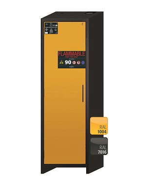 Szafa ognioodporna Q-CLASSIC-90 TRIPLE CERTIFIED o szerokości 60 cm i wysokości 195 cm - 2