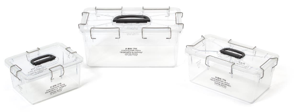 Hermetyczne pojemniki do transportu leków cytotoksycznych seria TFA