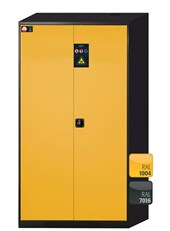 Szafa na chemikalia CS-CLASSIC o szerokości 105 cm i wysokości 195 cm