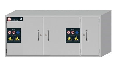 Szafa na kwasy i zasady SL-CLASSIC-UB o szerokości 140 cm i wysokości 60 cm
