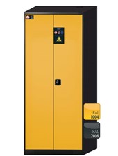 Szafa na chemikalia CS-CLASSIC o szerokości 81 cm i wysokości 195 cm