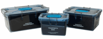 Hermetyczne pojemniki do transportu krwi seria EMO