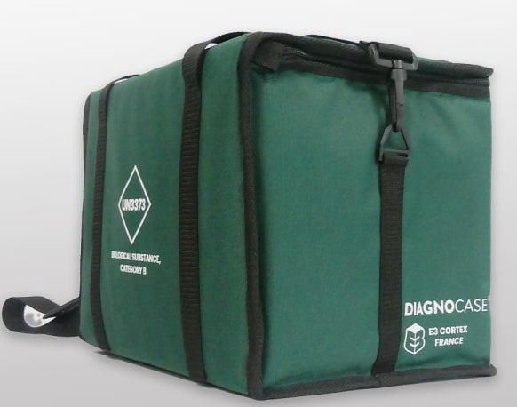 Torba izolowana sztywna do transportu próbek biologicznych, w tym krwi - 5