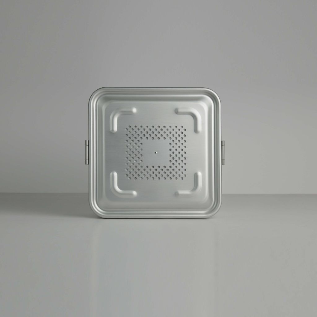 Flat sterilisation container - 2