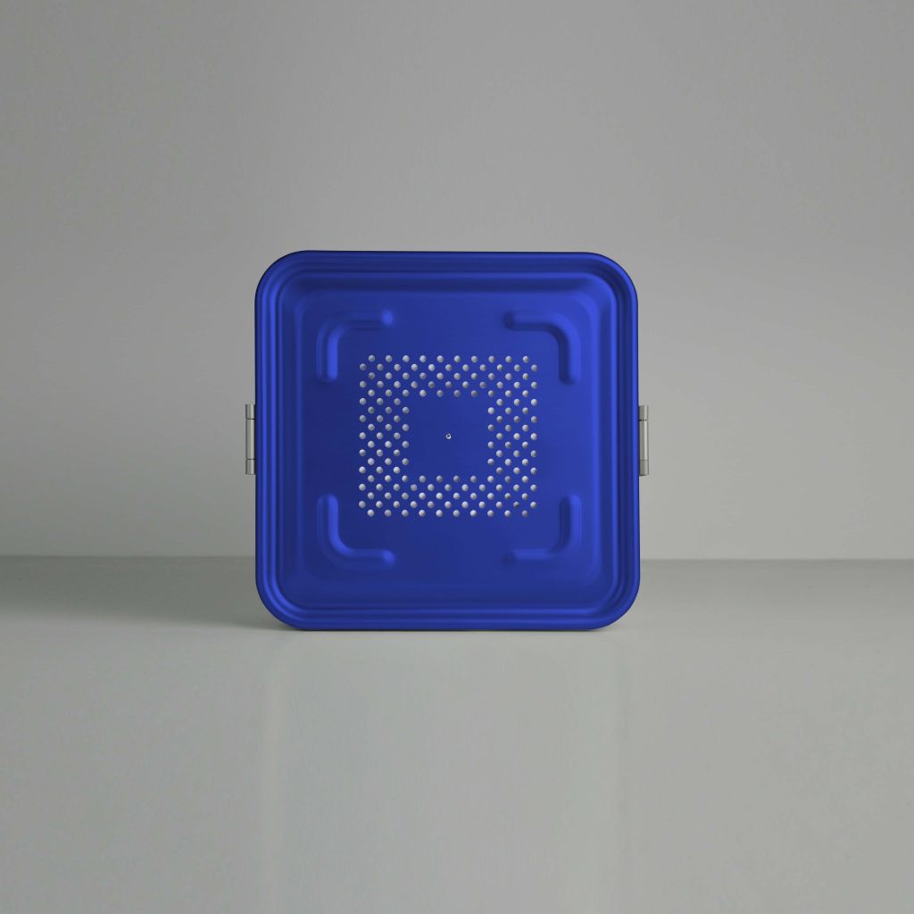 Flat sterilisation container - 4