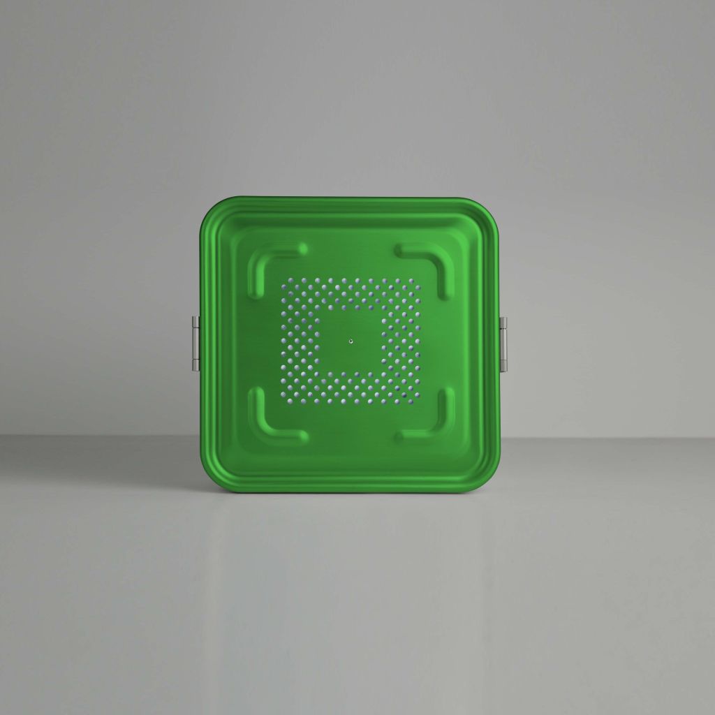 Flat sterilisation container - 6