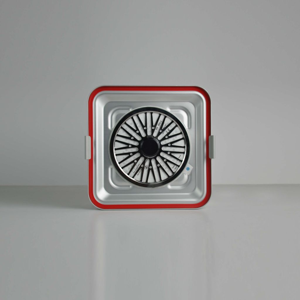 Flat sterilisation container - 8