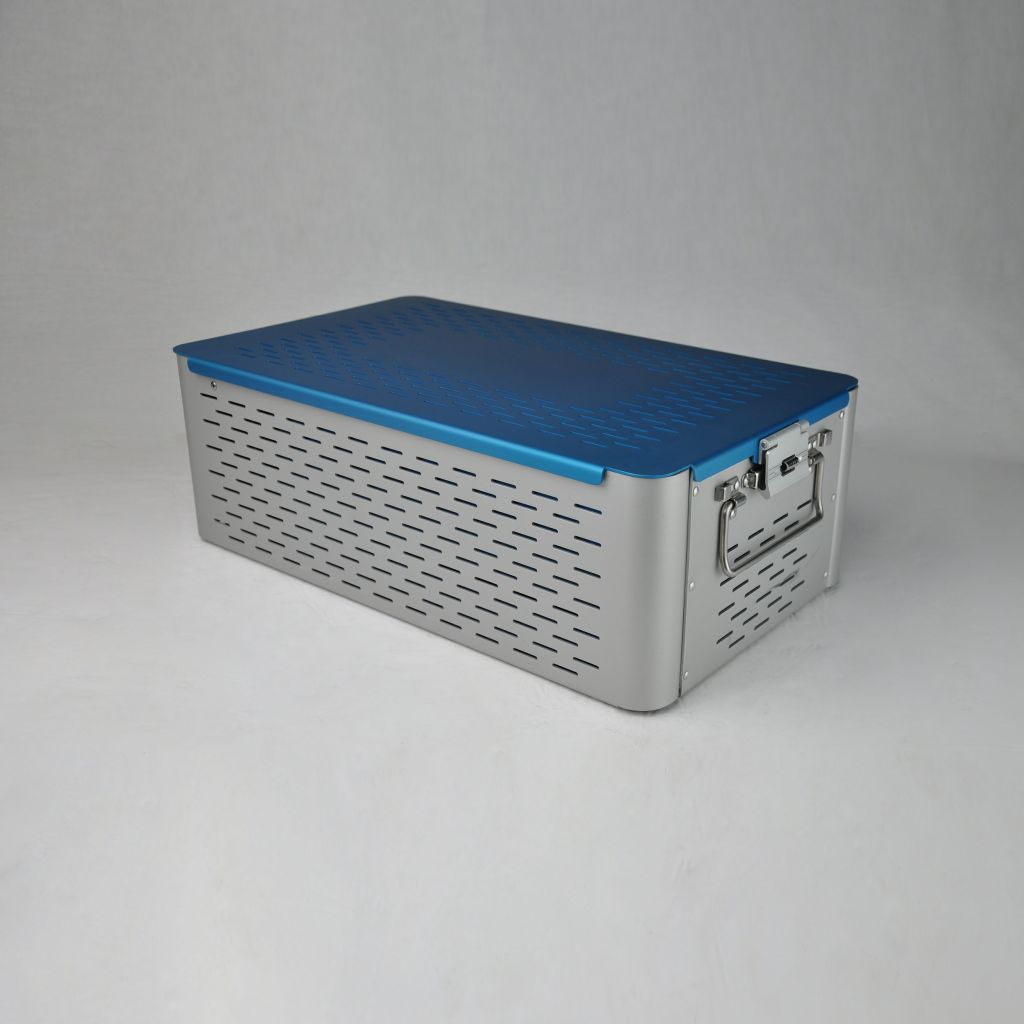 Containers for sterilising surgical instrument sets