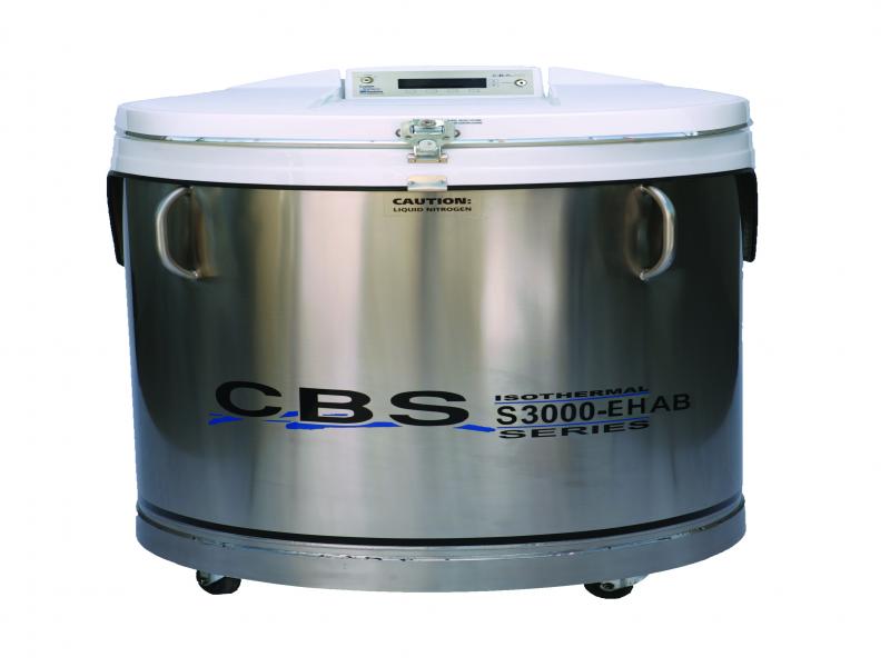 Containers for storing samples in liquid nitrogen