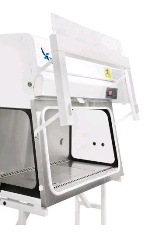 Komory laminarne Bio II Advance Plus II klasy bezpieczeństwa z ręczym przesuwaniem szyby frontowej - 2