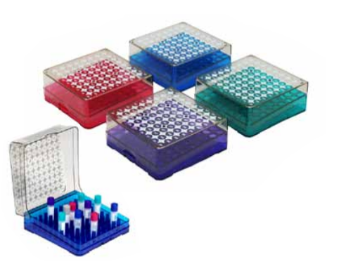 Cryo boxes made of PC