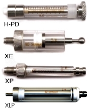 Syringes for buffers, PE seal