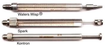 Syringes for HPLC, autosampler WATERS, Spark, Kontron - 1