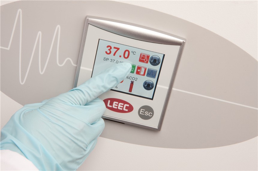 Incubator CO₂ Leec model Touch - 5