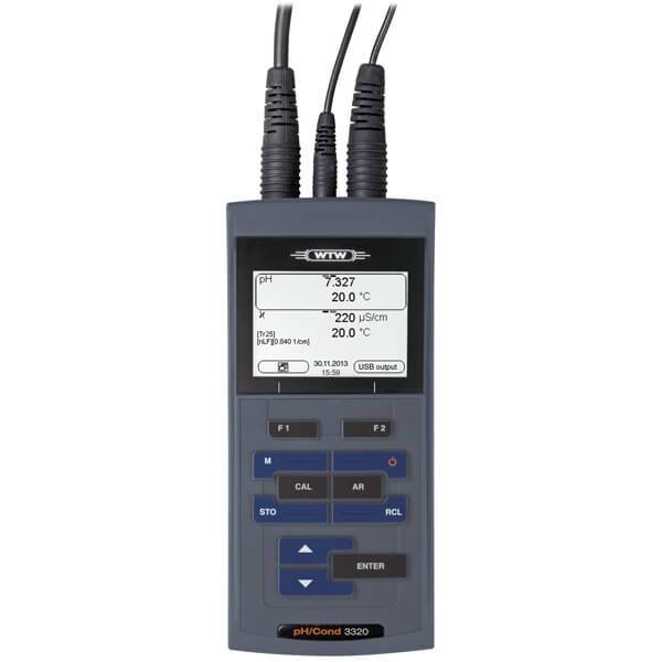 Multi-parameter portable pH/Cond 3320 meter