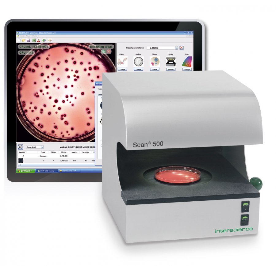 bacterial colony counters SCAN series - 2