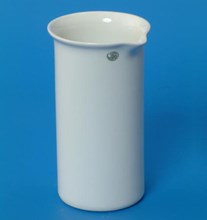 Zlewka porcelanowa wysoka