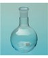 Flat-bottomed spherical flask with ground joint - 1