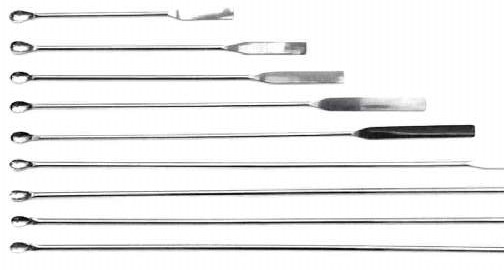 Stainless steel micro spoon-spatula