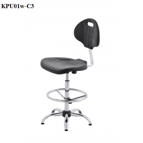 Krzesło laboratoryjne z podnóżkiem - 3