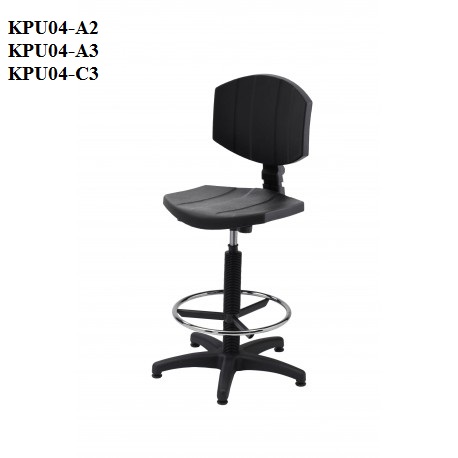 Krzesło laboratoryjne z podnóżkiem - 4