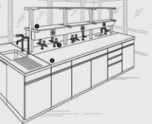 Basic laboratory cabinets  RL1 