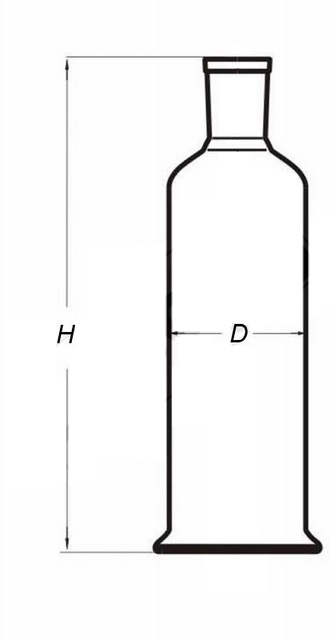 Butla do płuczki gazowej Dreschla - 1