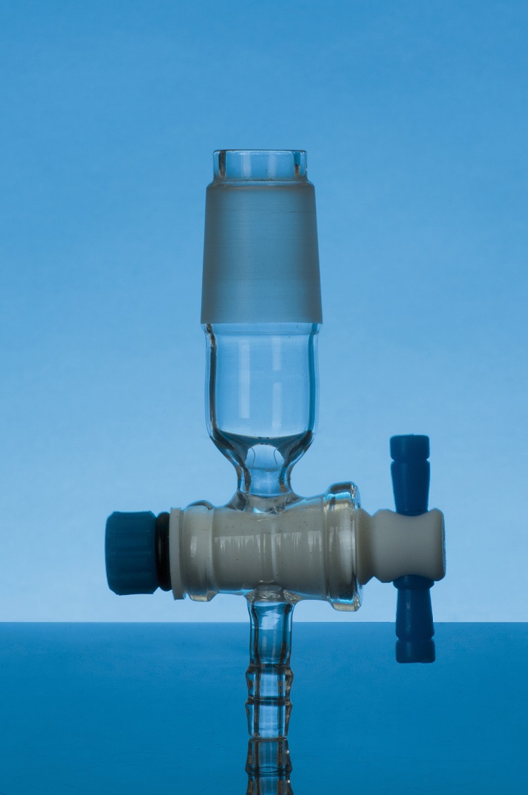 Korek szklany ze szlifem PTFE/LG