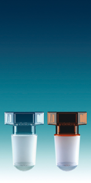 Korek szklany ze szlifem oranż/ISO