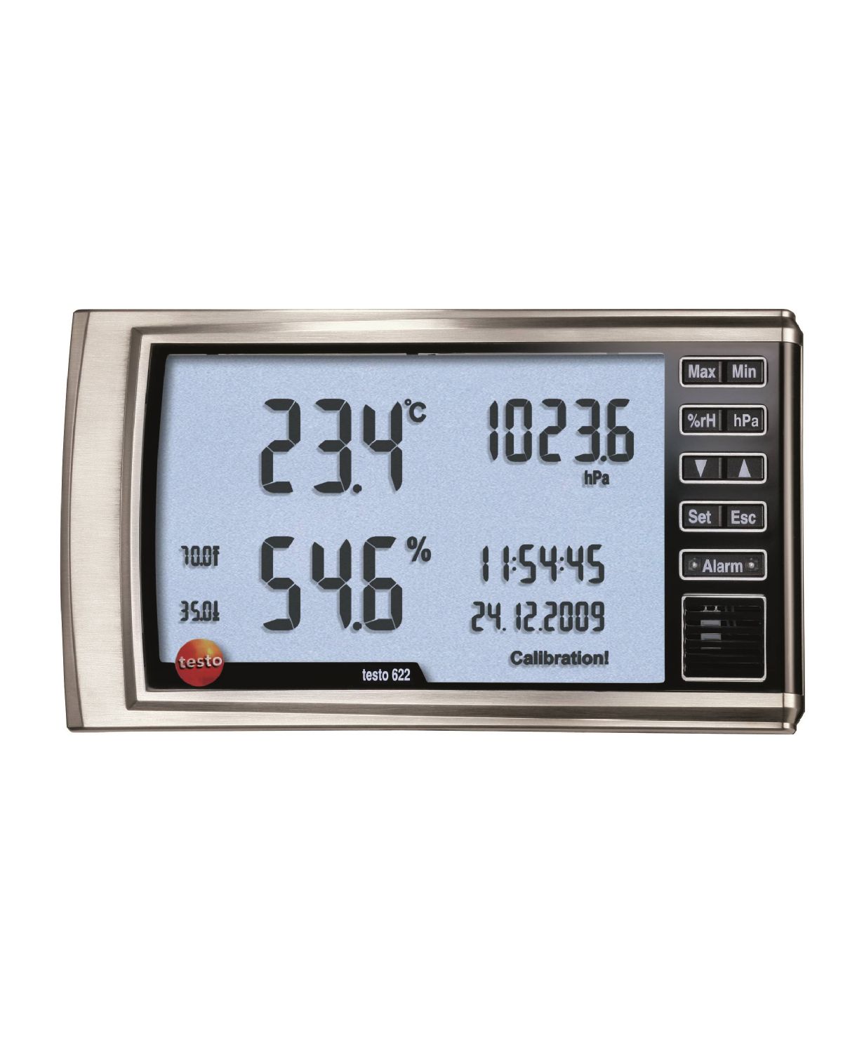 Testo 622 thermohygrometer with fixed sensors