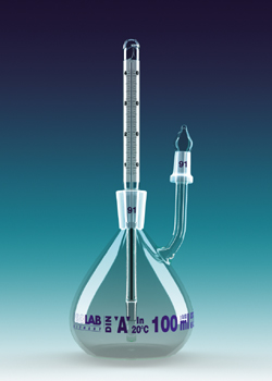 Piknometr kalibrowany z termometrem