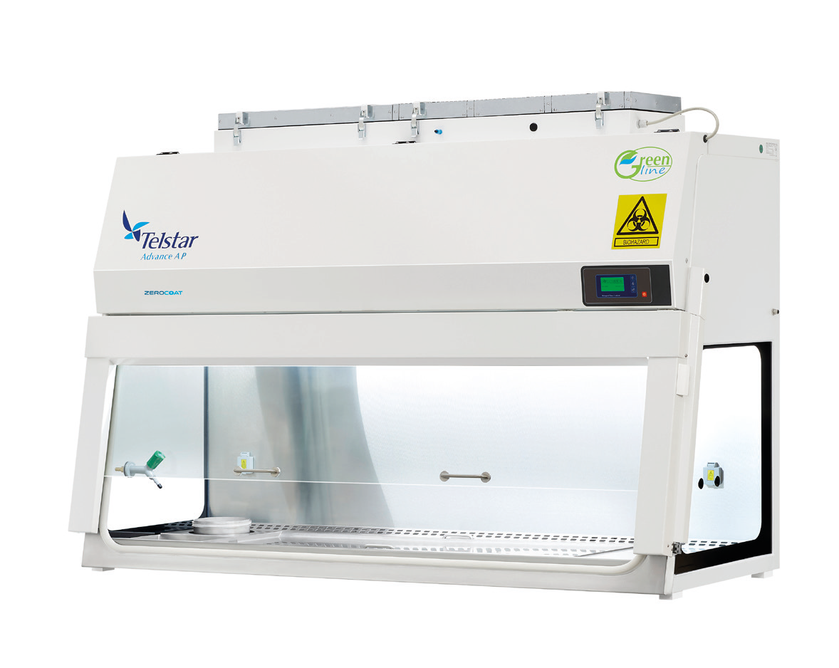 Komory laminarne Advance AP II klasy bezpieczeństwa do patomorfologii z ręcznym przesuwaniem szyby frontowej