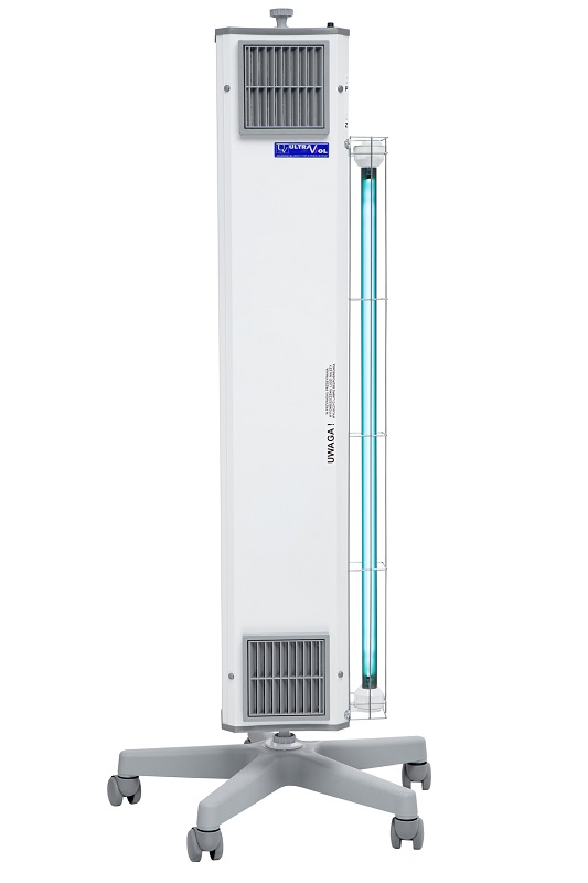 Przepływowa, dwufunkcyjna lampa bakteriobójcza NBVE - 2