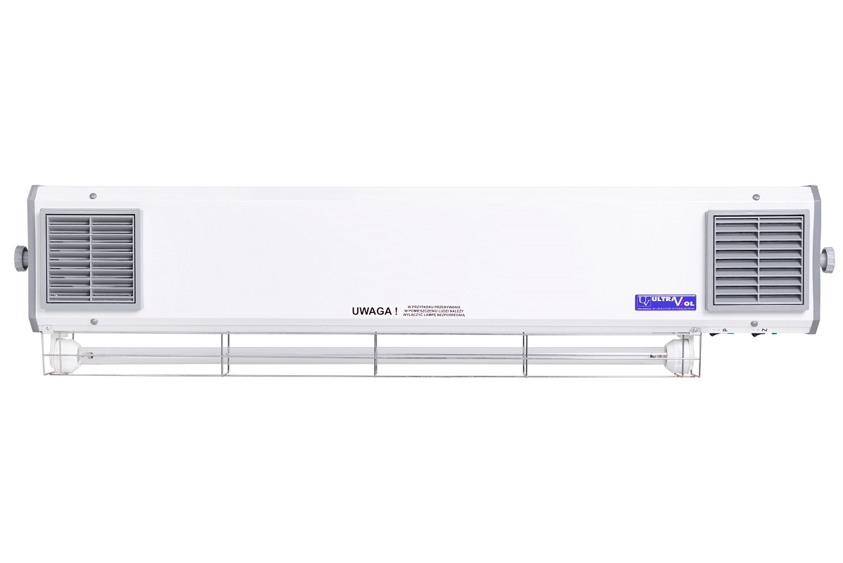 Przepływowa, dwufunkcyjna lampa bakteriobójcza NBVE - 6