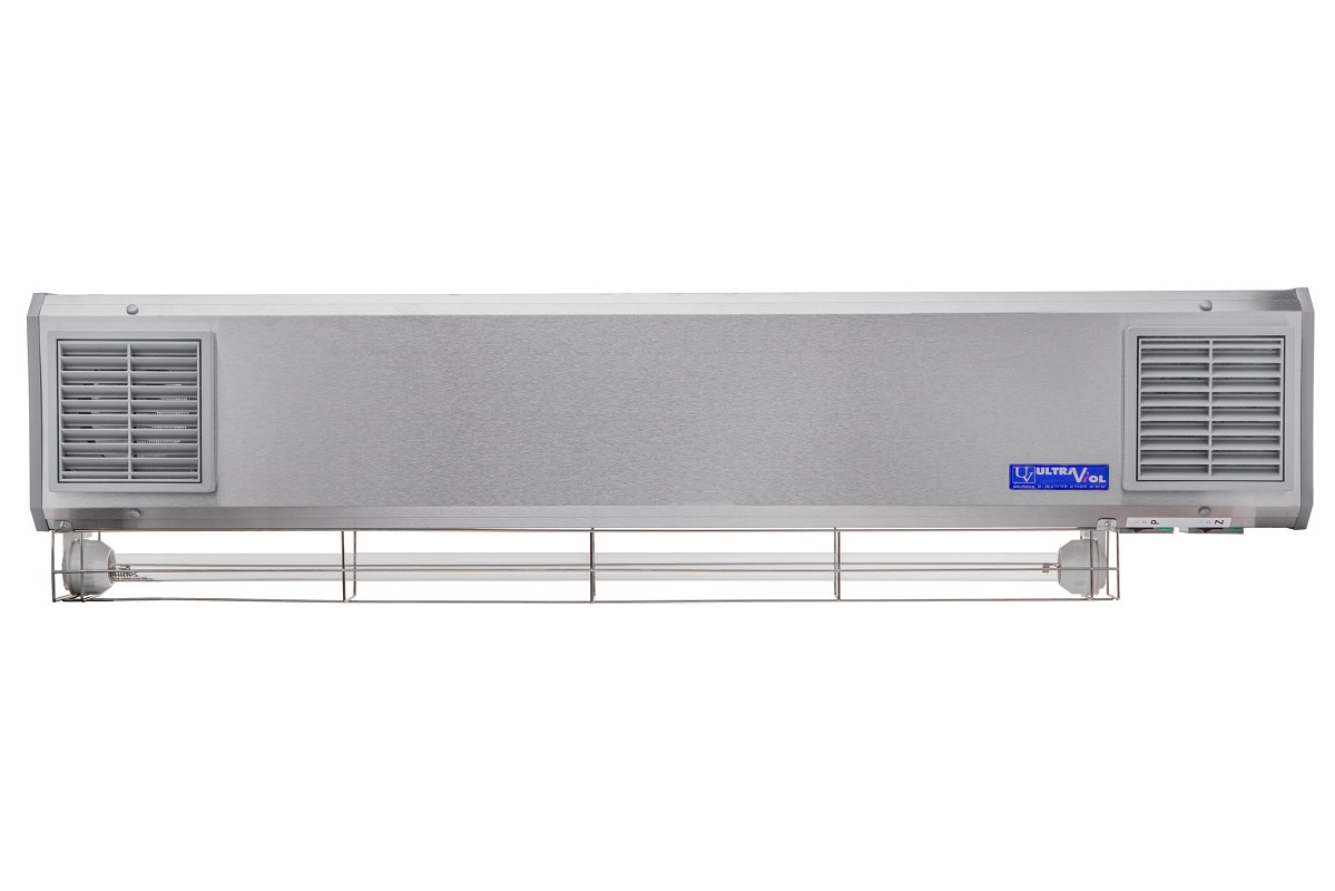 Przepływowa, dwufunkcyjna lampa bakteriobójcza NBVE - 8