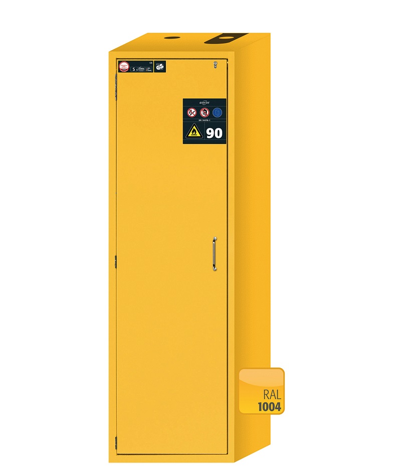 Szafa ognioodporna S-CLASSIC-90 o szerokości 60 cm i wysokości 196 cm - 2