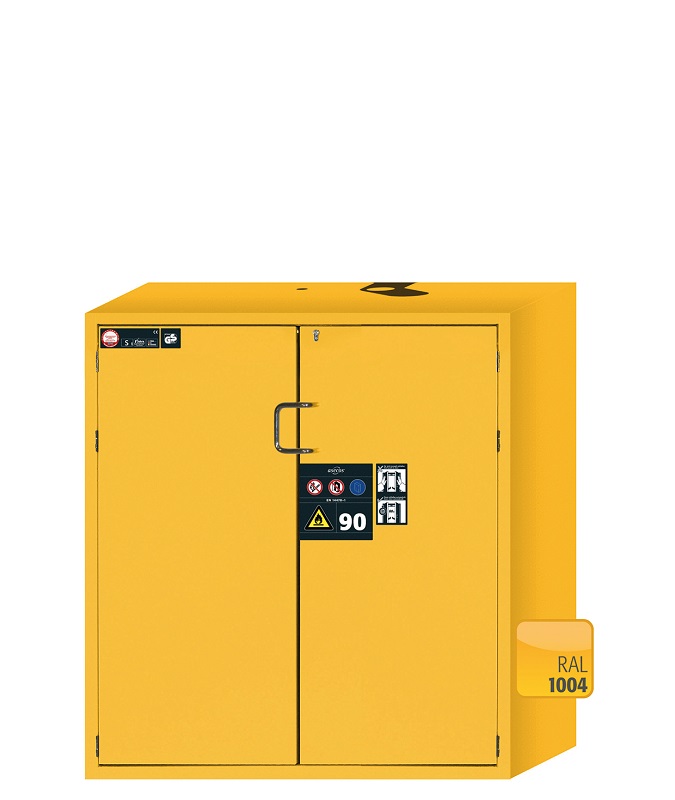 Szafa ognioodporna S-PEGASUS-90 o szerokości 120 cm i wysokości 129 cm - 2