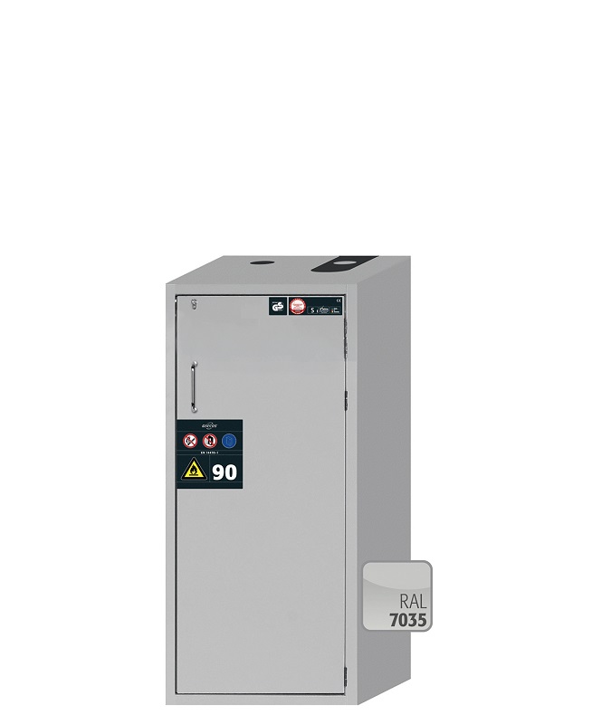 Szafa ognioodporna S-PEGASUS-90 o szerokości 60 cm i wysokości 129 cm - 3