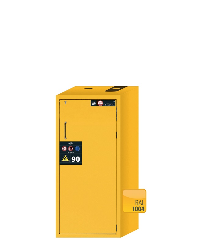 Szafa ognioodporna S-PEGASUS-90 o szerokości 60 cm i wysokości 129 cm - 4