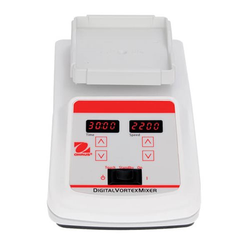 Vortex type shaker for microplates