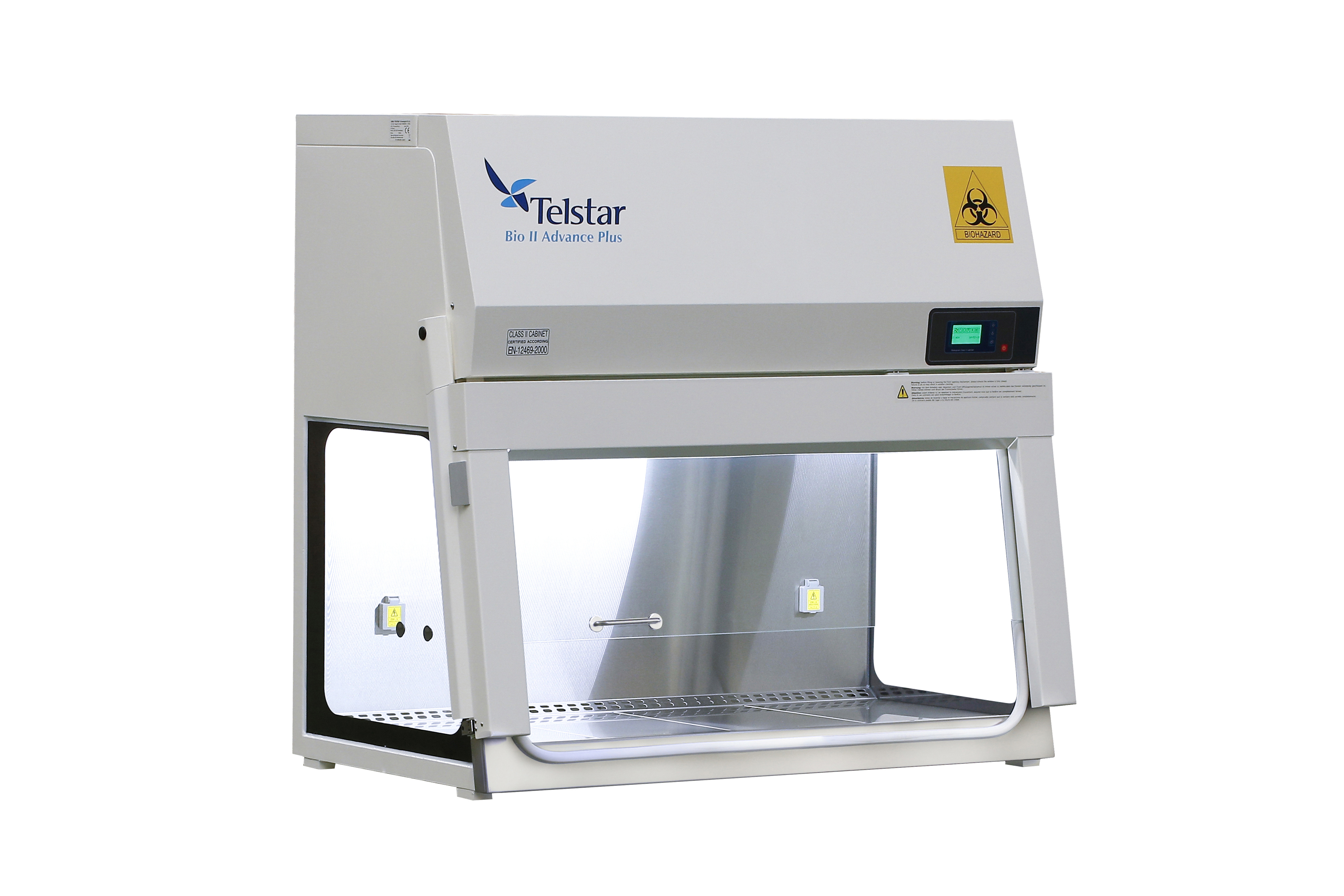 Komory laminarne Bio II Advance Plus II klasy bezpieczeństwa z ręczym przesuwaniem szyby frontowej - 10