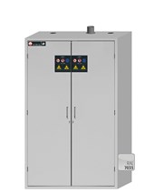 Szafa na kwasy i zasady SL-CLASSIC o szerokości 120 cm i wysokości 196 cm