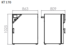 Inkubator Seria KT z chłodzeniem z technologią Peltiera - 5
