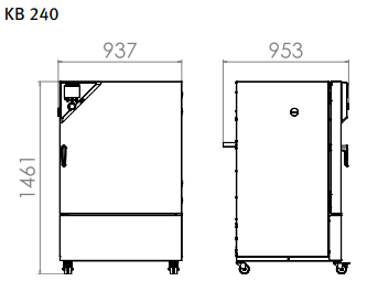 Inkubator Seria KB z chłodzeniem z technologią kompresorową - 5