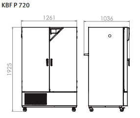 Komory klimatyczne Binder  KBF P - 5