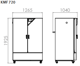 Komory klimatyczne Binder KMF - 6